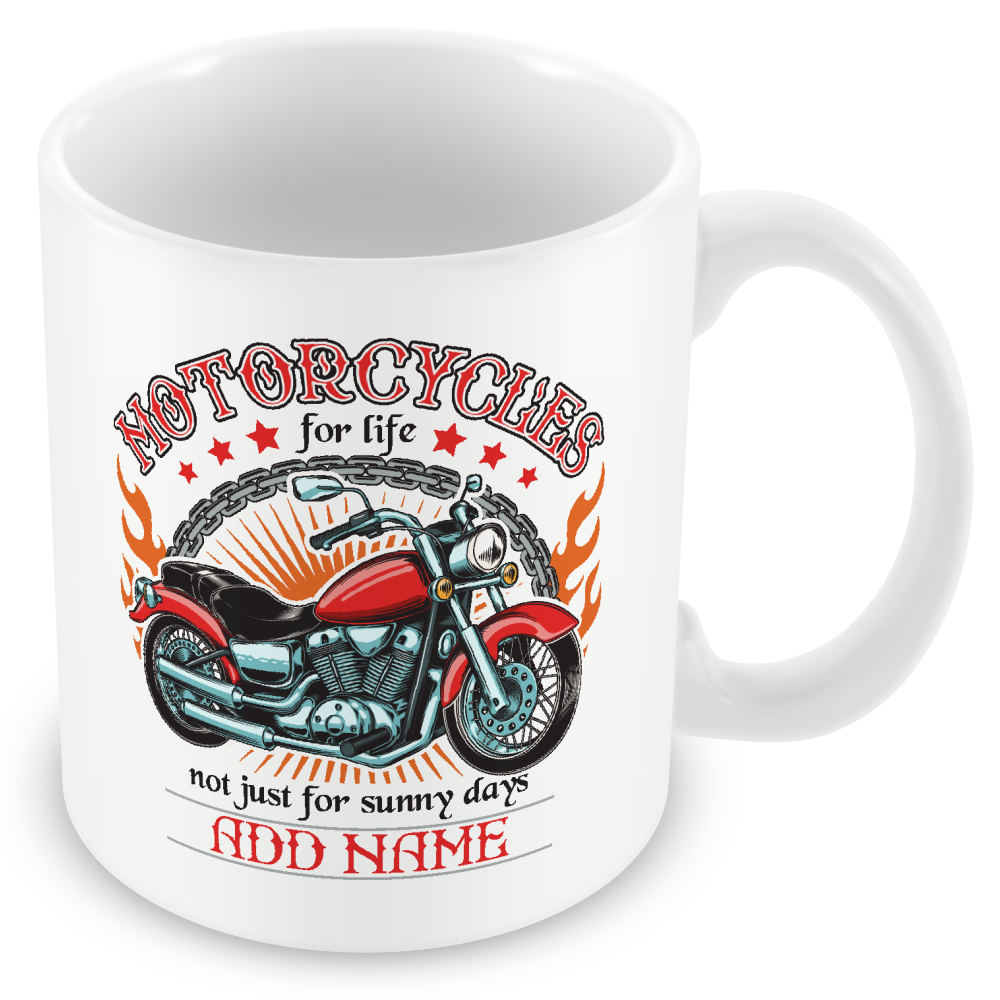 Motorcycles for Life - Personalised Gift for Bikers