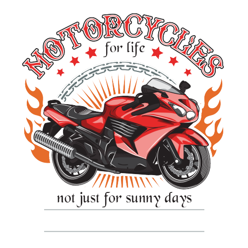 Motorcycles for Life - Personalised Gift for Bikers