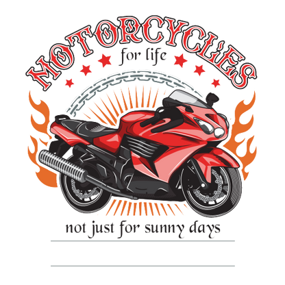 Motorcycles for Life - Personalised Gift for Bikers