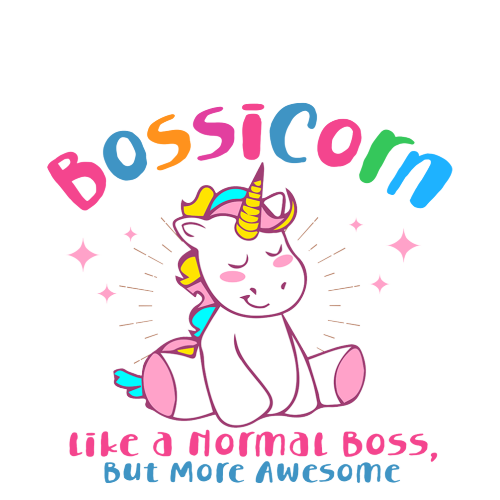 Boss Personalised Gift - Bossicorn Like A Normal Boss, But More Awesome