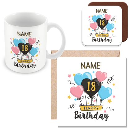 Birthday Balloons Design Gift