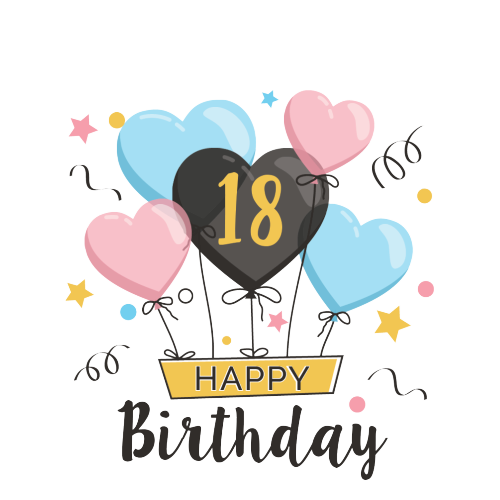 Birthday Balloons Design Gift