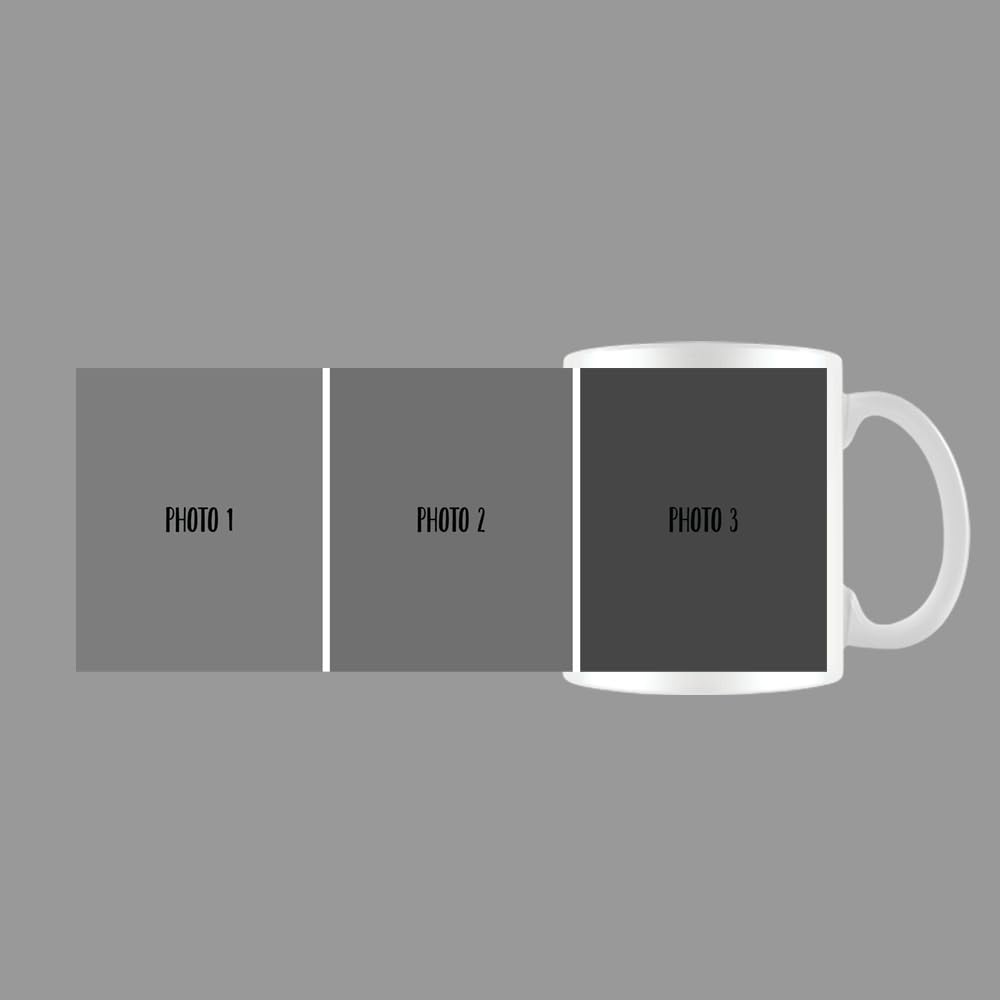 Photo Personalised Collage Mug - up to 5 photos