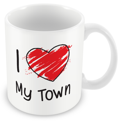 I Love My Town Photo Gift