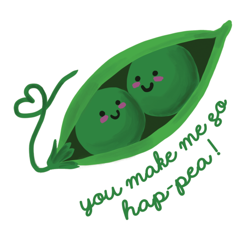 Two Peas in a Pod Gift - You Make me so Hap-pea