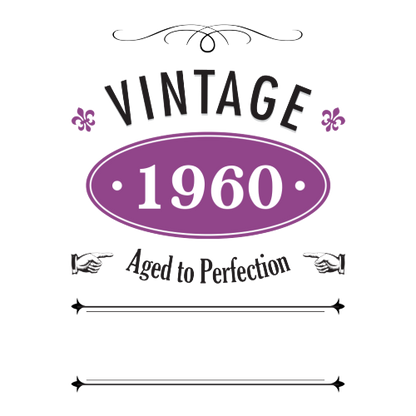 Vintage Year Personalised Gift