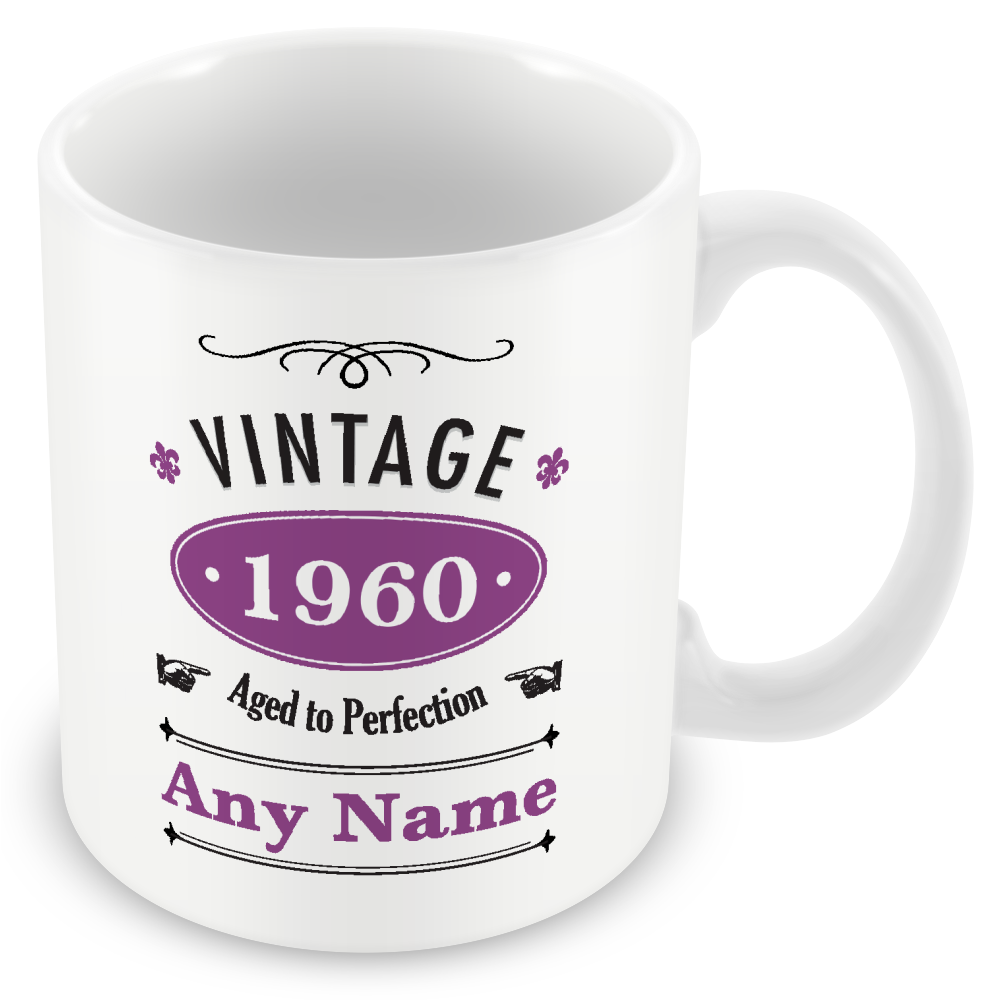 Vintage Year Personalised Gift