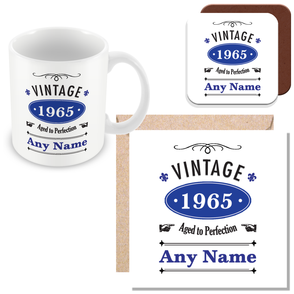 Vintage Year Personalised Gift