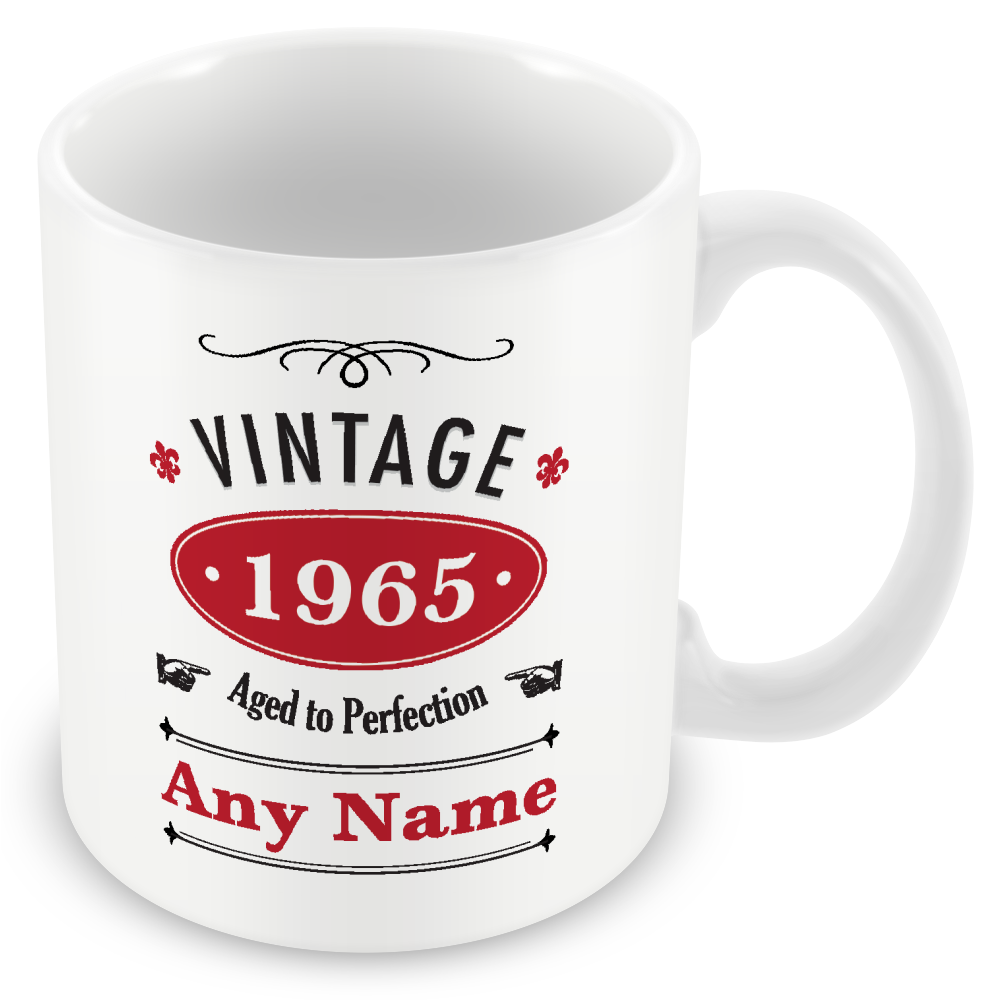 Vintage Year Personalised Gift