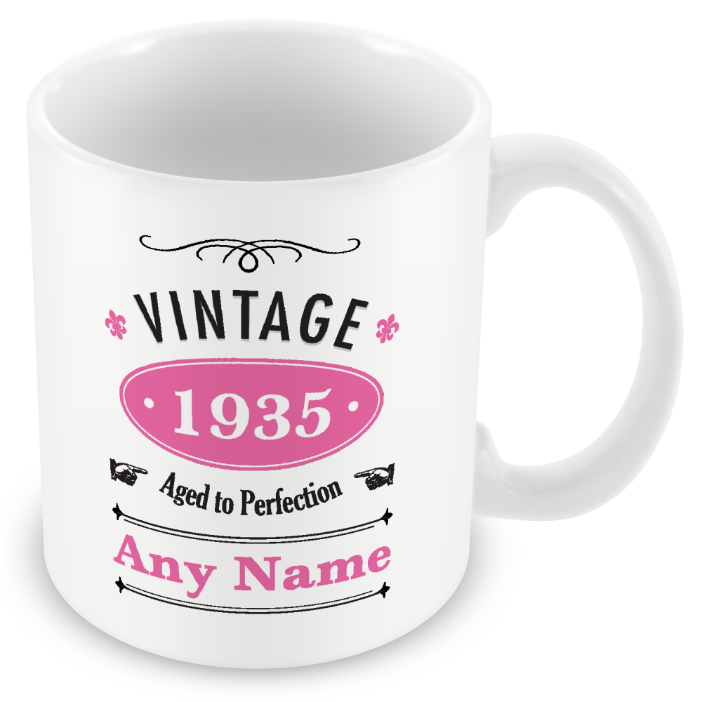 Vintage Year Personalised Gift