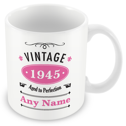Vintage Year Personalised Gift