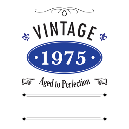 Vintage Year Personalised Gift