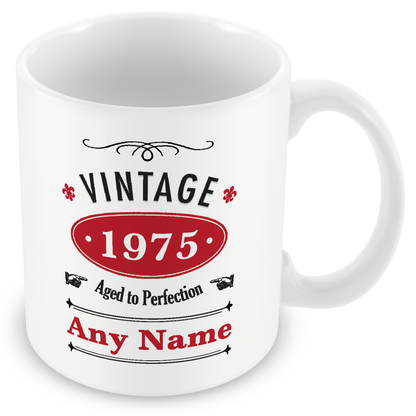 Vintage Year Personalised Gift