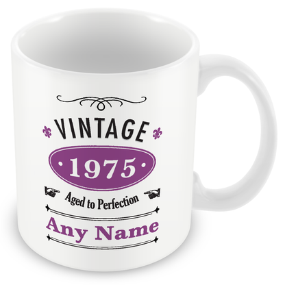 Vintage Year Personalised Gift