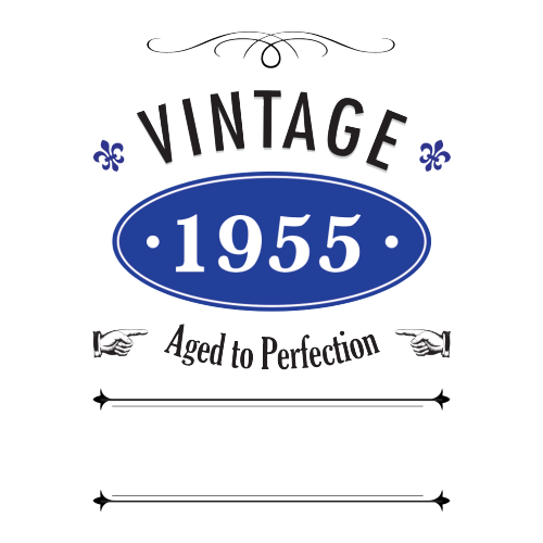 Vintage Year Personalised Gift