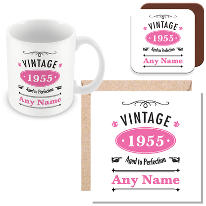 Vintage Year Personalised Gift