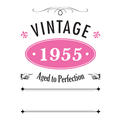 Vintage Year Personalised Gift