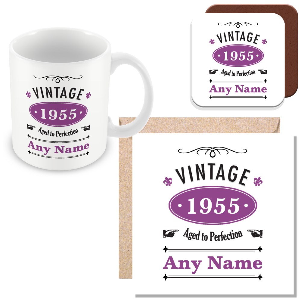 Vintage Year Personalised Gift
