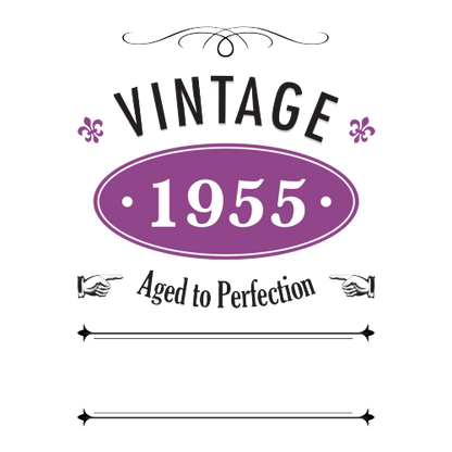 Vintage Year Personalised Gift