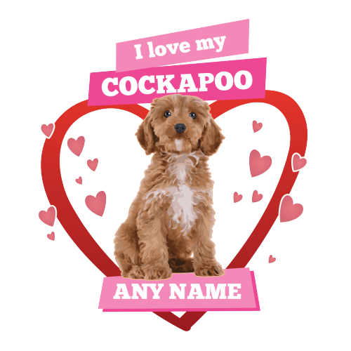 I Love My Dog Personalised Gift