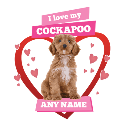 I Love My Dog Personalised Gift