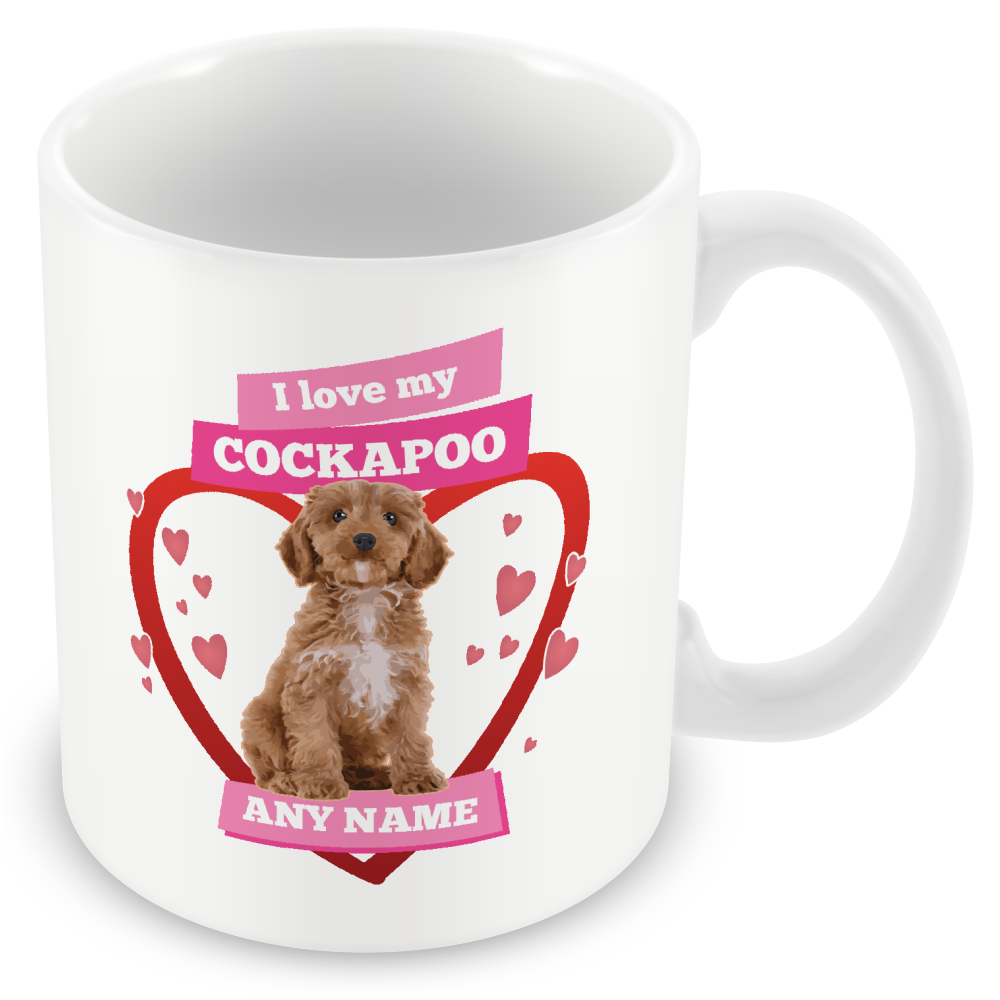 I Love My Dog Personalised Gift