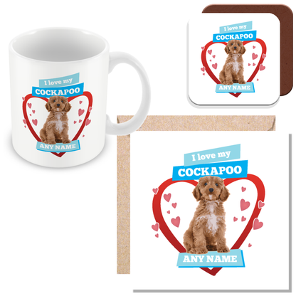 I Love My Dog Personalised Gift