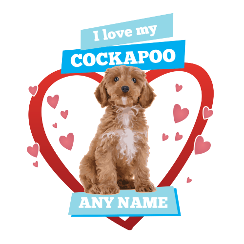 I Love My Dog Personalised Gift