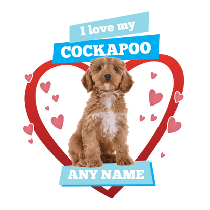 I Love My Dog Personalised Gift