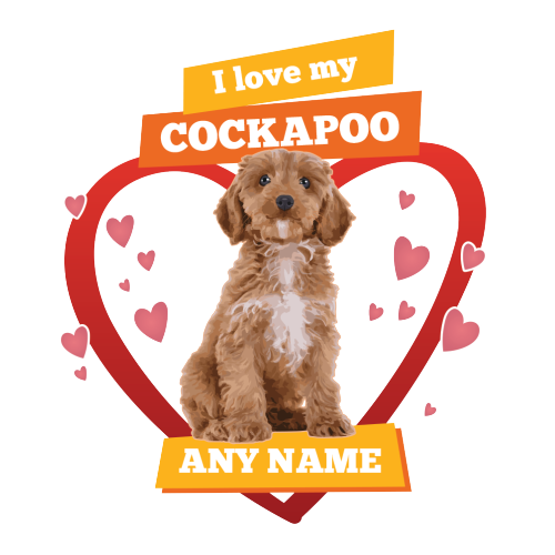 I Love My Dog Personalised Gift