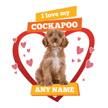 I Love My Dog Personalised Gift