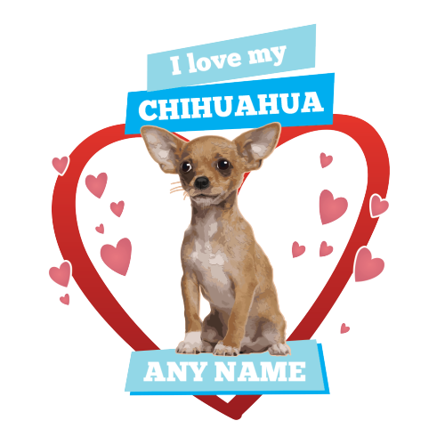 I Love My Dog Personalised Gift