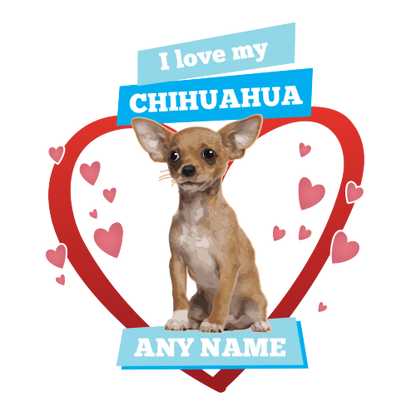 I Love My Dog Personalised Gift