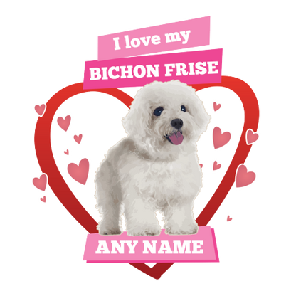 I Love My Dog Personalised Gift