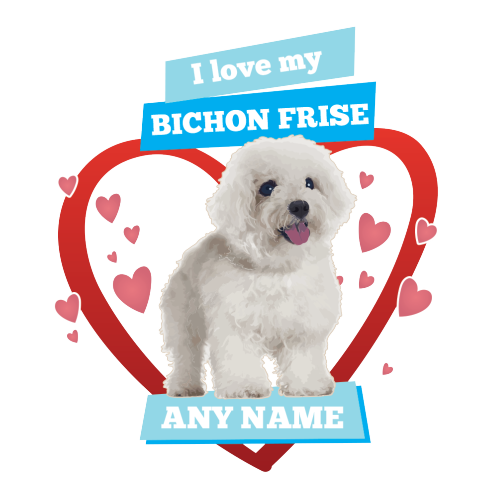 I Love My Dog Personalised Gift