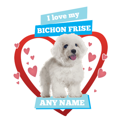 I Love My Dog Personalised Gift