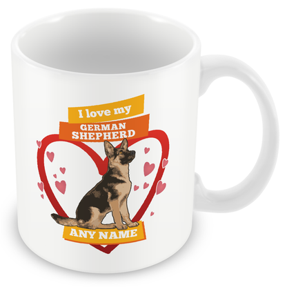 I Love My Dog Personalised Gift