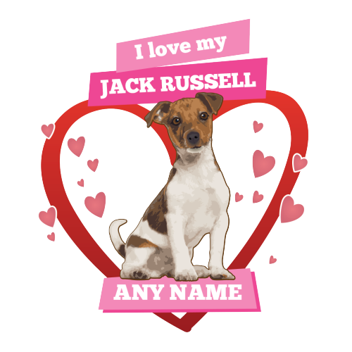 I Love My Dog Personalised Gift