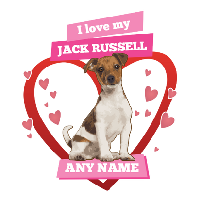 I Love My Dog Personalised Gift