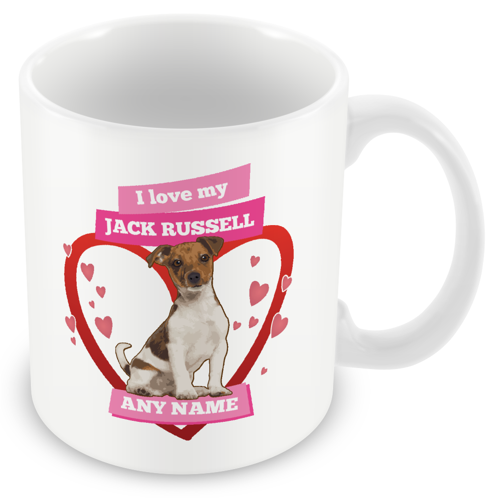 I Love My Dog Personalised Gift
