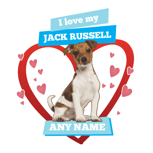 I Love My Dog Personalised Gift