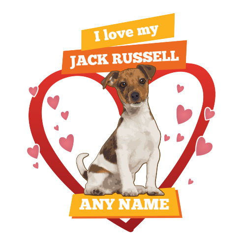 I Love My Dog Personalised Gift