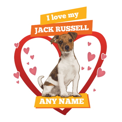 I Love My Dog Personalised Gift