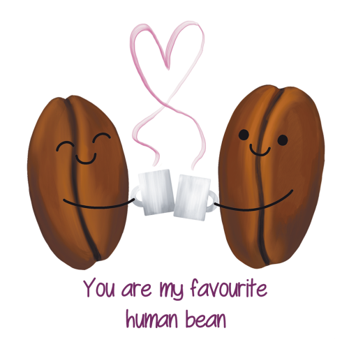 My Favourite Human Bean Gift - Couples in Love