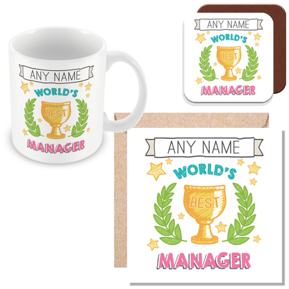 Personalised 'World's Best' Colleague Gift - Any Job