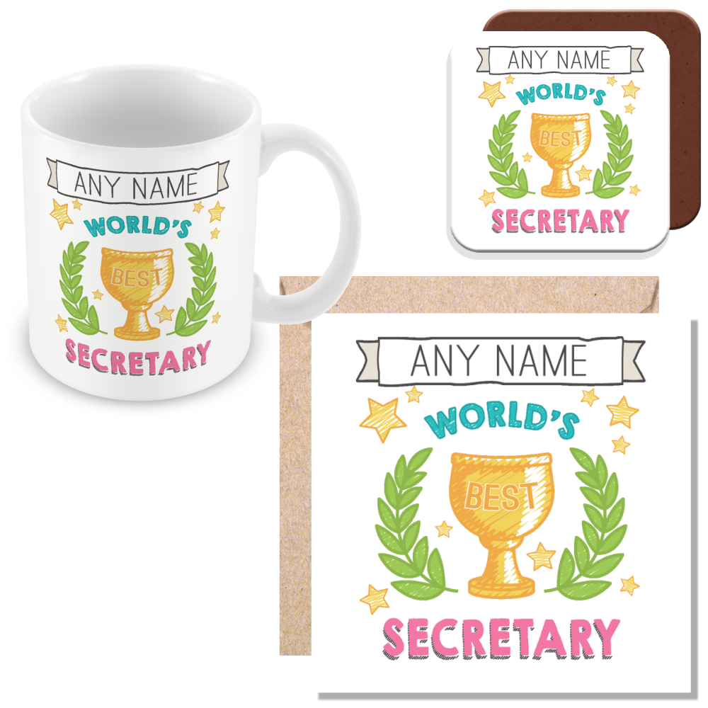 Personalised 'World's Best' Colleague Gift - Any Job