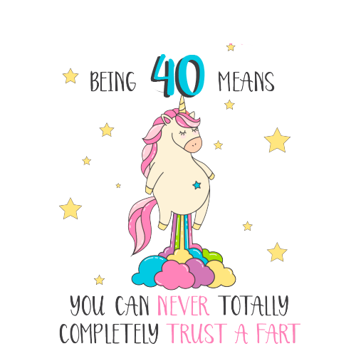 Rude Birthday Gift - Never Trust a Fart