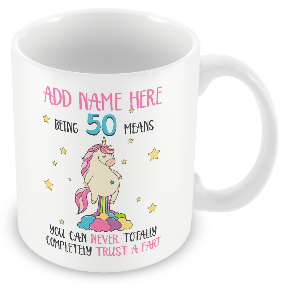 Rude Birthday Gift - Never Trust a Fart