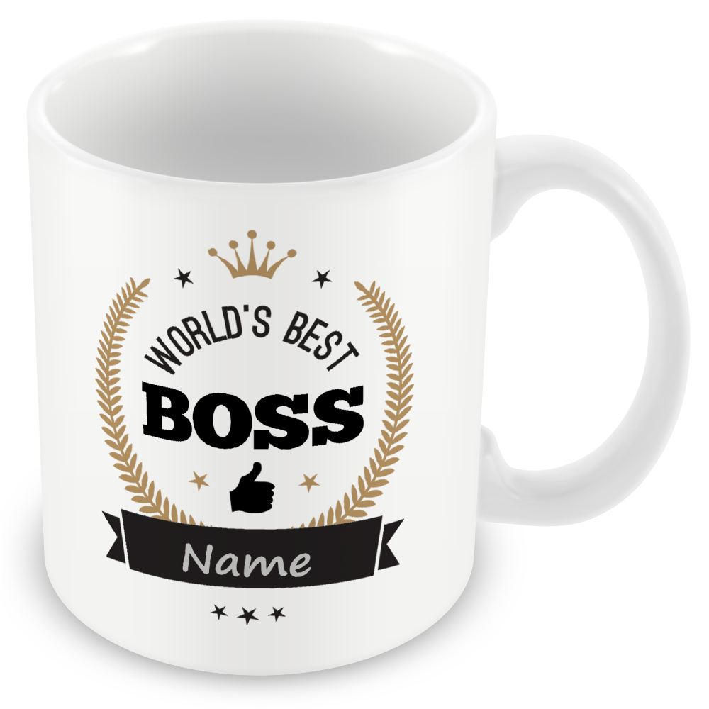 Worlds Best Colleague Gift - Personalise with Name and Job