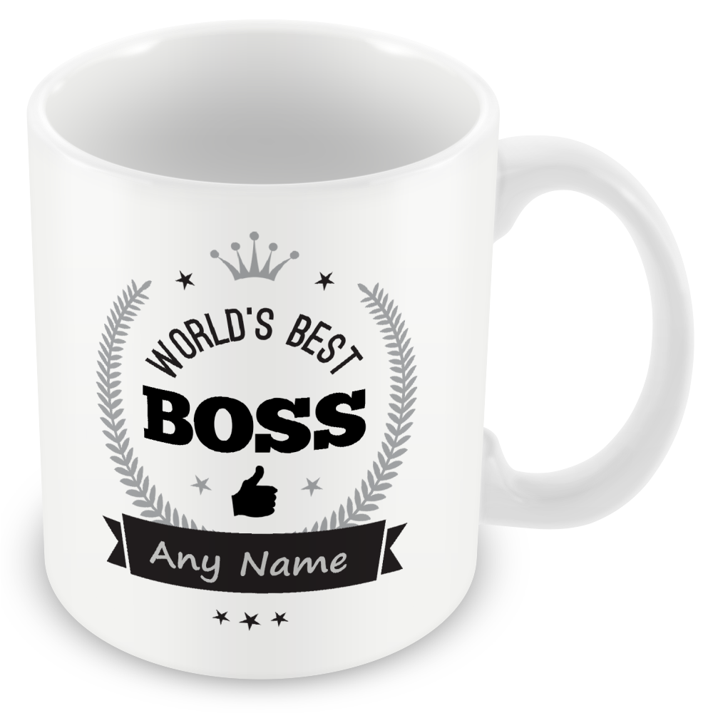 Worlds Best Colleague Gift - Personalise with Name and Job